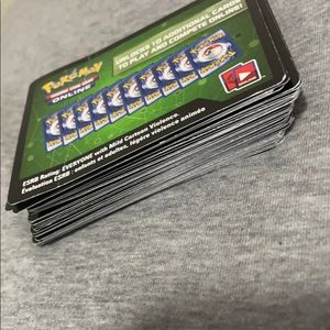 50 Pokémon tcg online game card codes